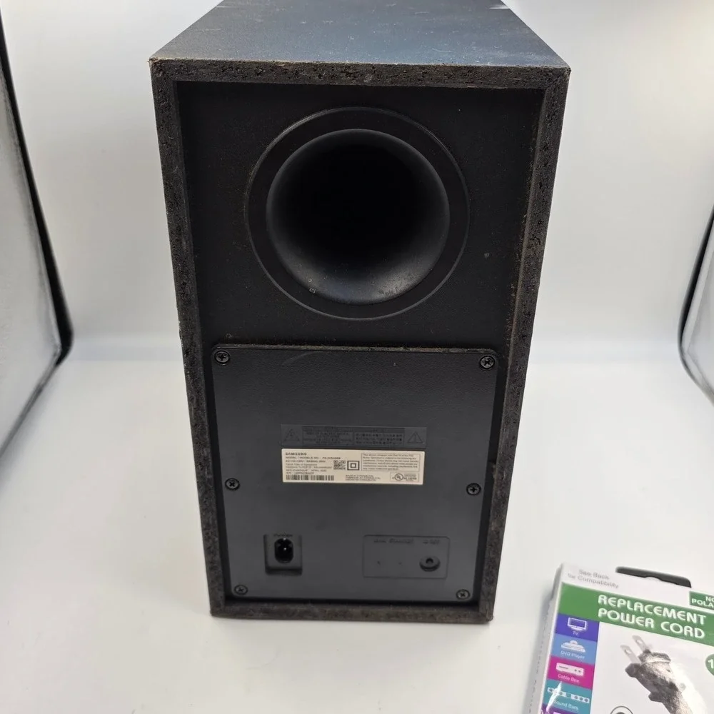 Samsung PS-WR45BB Wireless Subwoofer Black with New 10ft Power Cord 28W 2020